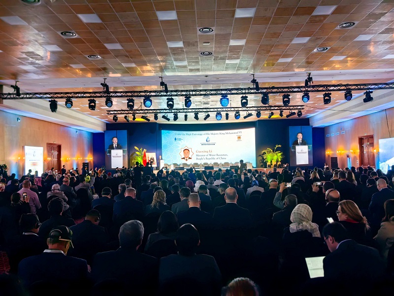 李國英在第19屆世界水資源大會開幕式上致辭
